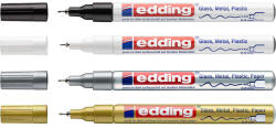 edding Marker cu vopsea, 0.8 mm EDDING 780 argintiu