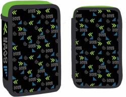 S-Cool Penar baieti echipat, 29 piese, 2 fermoare, S-COOL Game Over Penar
