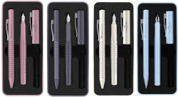 Faber-Castell Set cadou stilou si pix FABER-CASTELL Grip 2010 alb