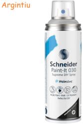 Schneider Vopsea acrilica spray SCHNEIDER Paint-It 030 Supreme DIY, 200 ml argintiu