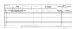  Bon predare transfer restituire 1/2 A4