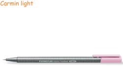 STAEDTLER Liner 0.3 mm culori pastel, STAEDTLER Triplus carmin light