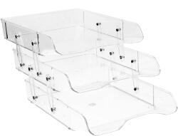 ARK Set 3 tavite culisante documente ARK 2083 transparent cristal Dulap arhivare