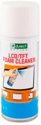 D. RECT Spuma curatare monitoare TFT/LCD, 400 ml, D. RECT