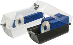 HAN Cutie arhivare 60 CD/DVD-uri, cu capac HAN max 60 negru