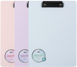 DELI Clipboard simplu plastic, A4, DELI Colorful F313