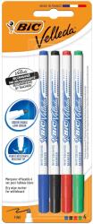 BIC Marker whiteboard BIC Velleda 1721, 4 culori/set