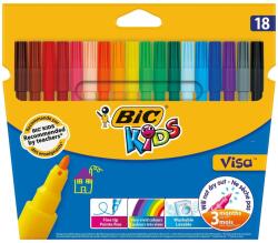 BIC Carioci lavabile BIC Visa, 18 culori/set