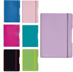Herlitz Caiet A5, 40 file, dictando, coperta plastic, HERLITZ My. Book Flex negru