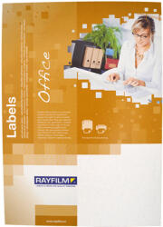 RayFilm Etichete autocolante albe lucioase, 10 coli/top, RAYFILM
