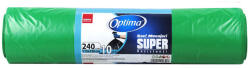 SANO Saci menajeri SANO Optima, 240 L, 10 buc/rola verde