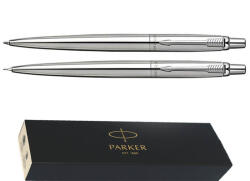 Parker Set cadou pix si creion mecanic PARKER Jotter Royal Stainless Steel