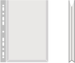 D. RECT File protectie cu burduf 170 microni cristal, 10 buc/set D. RECT 9727