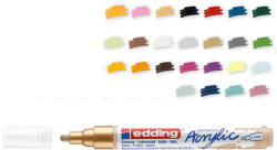 edding Marker pictura cu vopsea acrilica, 2-3 mm EDDING 5100 Acrylic ciocolatiu