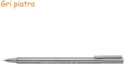 STAEDTLER Liner 0.3 mm, culori clasice, STAEDTLER Triplus gri piatra