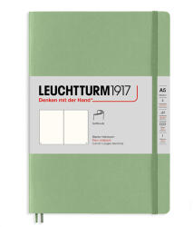 LEUCHTTURM1917 Caiet cu elastic A5, 61 file, velin, LEUCHTTURM1917 Pastel vernil