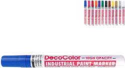 MARVY Marker permanent cu vopsea, industrial, varf gros, MARVY 728 maro
