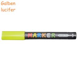 M&G Marker cu vopsea acrilica, varf rotund 2 mm, M-G galben lucifer