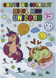  Carte de colorat A4, 24 pagini micul meu unicorn Carte de colorat