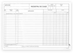  Registru de casa A4