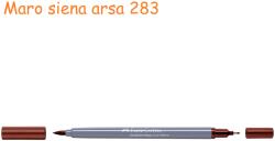 Faber-Castell Markere 2 capete, acuarela FABER-CASTELL Goldfaber Aqua Dual maro siena arsa 283