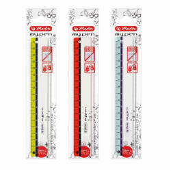 Herlitz Rigla din plastic 17 cm HERLITZ My. Pen