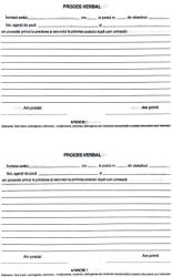  Registru proces verbal predare-primire serviciu paza A4