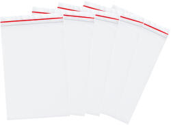 ACCENTA Pungi cu fermoar ziplock, 120 x 180 mm, ACCENTA, 100 buc/set