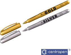 Centropen Marker permanent CENTROPEN 2690 argintiu