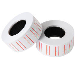 Tanex Etichete pret autocolante albe, 21x12 mm, 800 buc/rola, 6 role/set TANEX