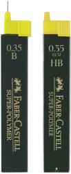 Faber-Castell Mine creion mecanic super-polymer 0, 35 mm, 12 buc/set, FABER-CASTELL HB