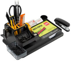 DELI Suport accesorii birou, echipat 17 piese DELI 38252A