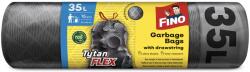 FINO Saci menajeri ultraelastici cu snur, FINO Tytan Flex, 35 L, 15 buc/rola