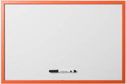 Bi-Office Tabla nemagnetica alba, rama color, BI-OFFICE, 60x90 cm orange
