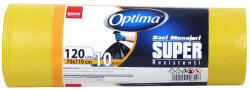 SANO Saci menajeri SANO Optima, 120 L, 10 buc/rola galben