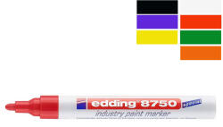 edding Marker industrial cu vopsea, 2-4 mm EDDING 8750 Industry galben