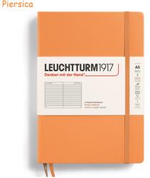 LEUCHTTURM1917 Caiet cu elastic A5, 125 file, dictando, LEUCHTTURM1917 piersica