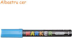 M&G Marker cu vopsea acrilica, varf rotund 2 mm, M-G albastru cer