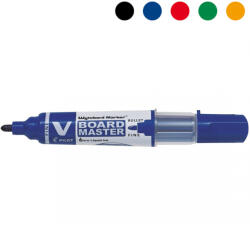 Pilot Marker whiteboard reincarcabil, varf rotund, PILOT Vboard Master M verde