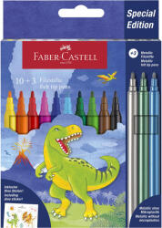 Faber-Castell Carioci 10+3 culori/set FABER-CASTELL Dino, FC554214