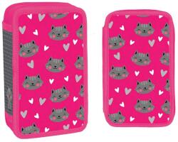 S-Cool Penar fete echipat, 29 piese, 2 fermoare, S-COOL Purrfect Penar