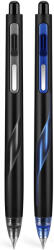 Writech Pix cu gel, mecanism silentios, 0.7 mm, WRITECH Space Up Flash negru