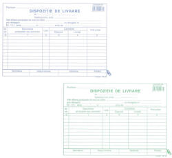  Dispozitie de livrare, autocopiativa, A5, 2 exemplare