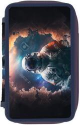 Herlitz Penar neechipat, 2 fermoare, HERLITZ Mix Astronaut Penar