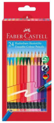 Faber-Castell Creioane colorate cu guma, eco 24 buc/set FABER-CASTELL, FC116625