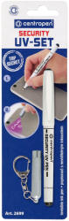 Centropen Marker permanent invizibil si lampa UV CENTROPEN Security UV 2699