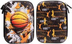 S-Cool Penar neechipat baieti 3D 22.5 X 15.5 X 5.2 cm, S-COOL Basketball Penar