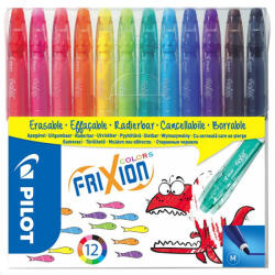 Pilot Carioci PILOT FriXion Colors Erasable, 12 buc/set