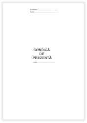  Condica de prezenta 1/2 A4