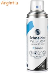 Schneider Vopsea acrilica spray SCHNEIDER Paint-It 030 Supreme DIY Metallic, 200 ml argintiu